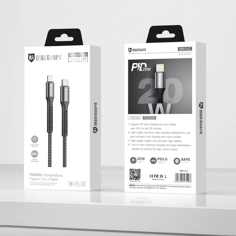 Type C to Lightning 1M Cable
