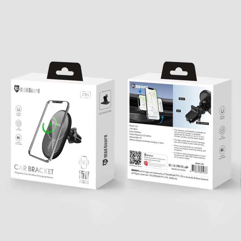 Max Guard Car Mount/Charger